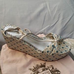 Juicy Couture platform sandals